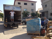  بالصور: الحركة الاسلامية في الرملة تُنظم حملة عاجلة لإغاثة اهالي قطاع غزة